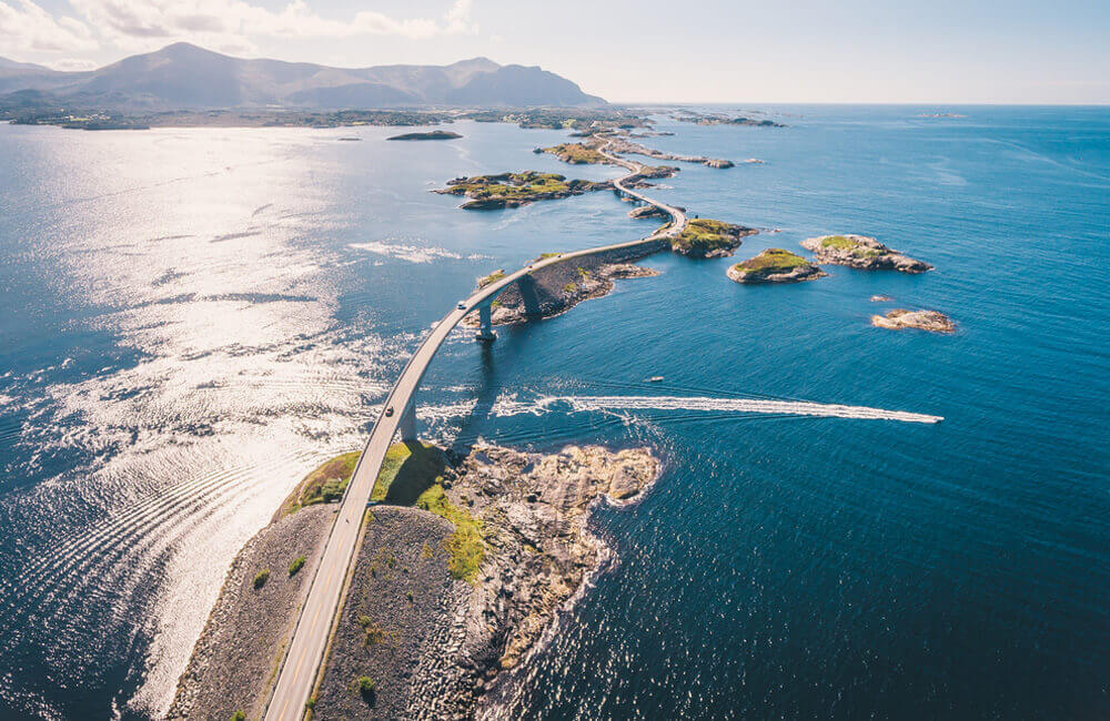 Mengagumi Jalan Atlantik Norwegia